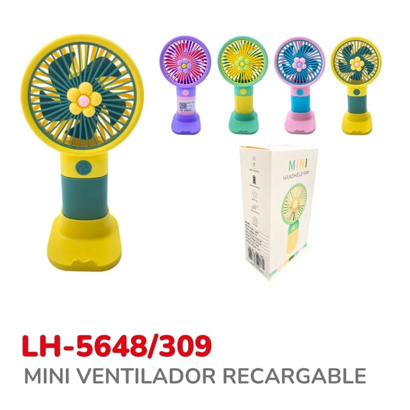 MINI VENTILADOR RECARGABLE BMR-5648/309