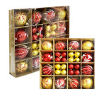 BOLA NAVIDEÑA D-R 6/3CM X44