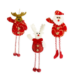 COLGANTE MUÑECO NAVIDEÑO