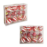 BOLAS NAVIDEÑAS R/TR 6CM X12