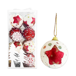 BOLA NAVIDEÑA B/R 6CM X16