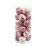 BOLA NAVIDEÑA B/PR 6CM X24