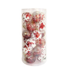 BOLA NAVIDEÑA B/R 6CM X24