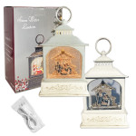 PESEBRE NAVIDEÑO LUZ Y SONIDO (USB Y PILA AA)