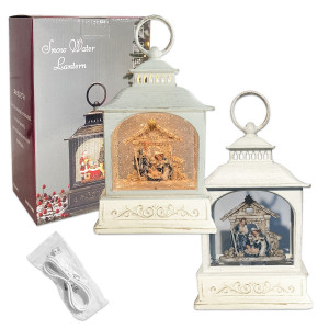 PESEBRE NAVIDEÑO LUZ Y SONIDO (USB Y PILA AA)