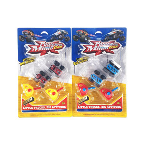 SET DE CARROS CON LANZADORES ENCARTONADO