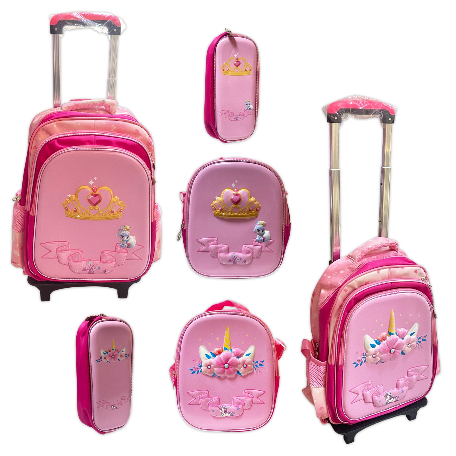 SET BOLSO CON RUEDAS CAPIBARA
