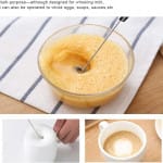 Batidor eléctrico manual en acero inoxidable