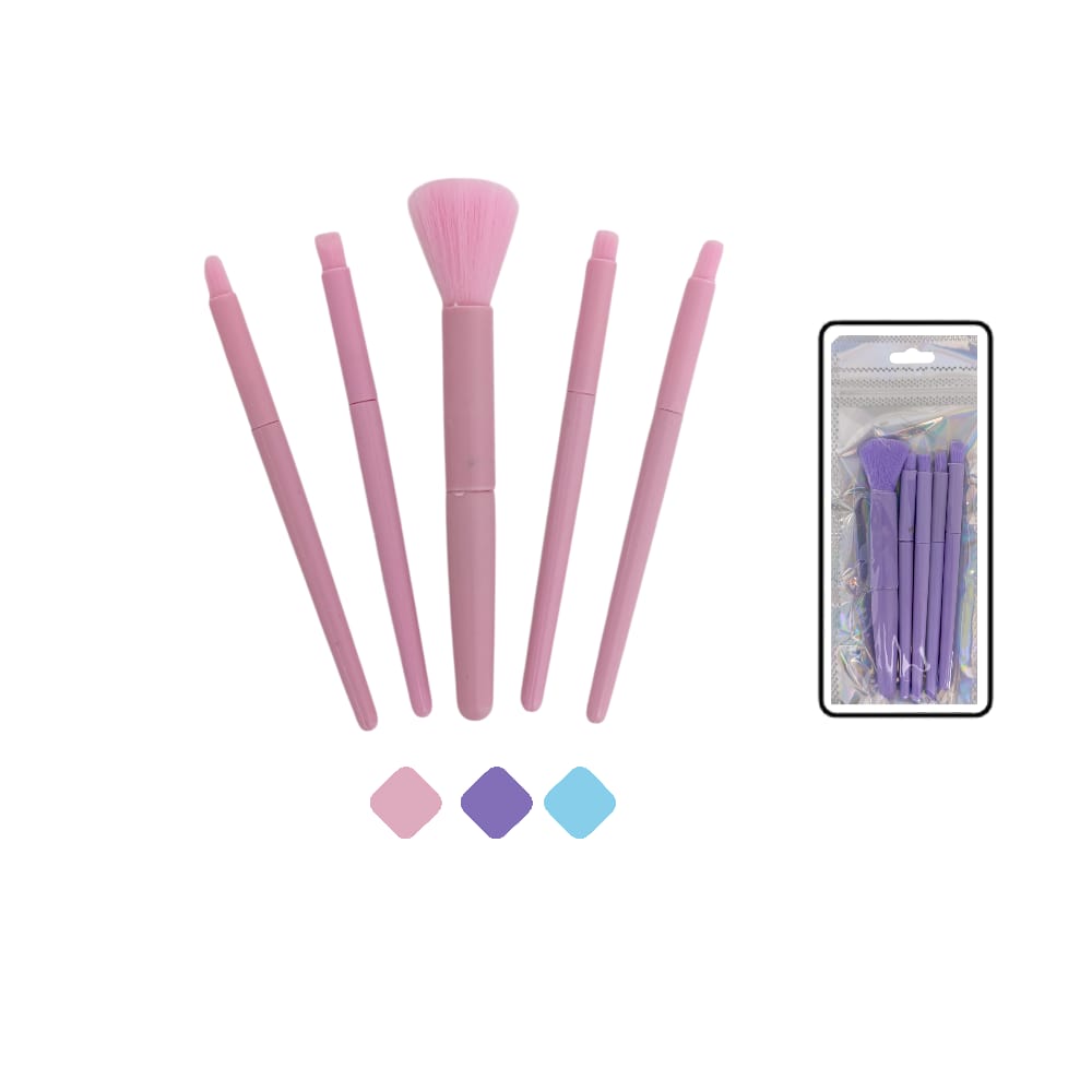 SET DE BROCHAS MAQUILLAJES DK-3124 (PCSX5)
