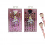 SET DE BROCHAS X5 EMPAQUE ESTAMPADO UNICORNIO DK-SZ1130 (PQTX12)