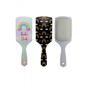 CEPILLO CUADRADO ESTAMPADO ARCOIRIS BMR-6312-15