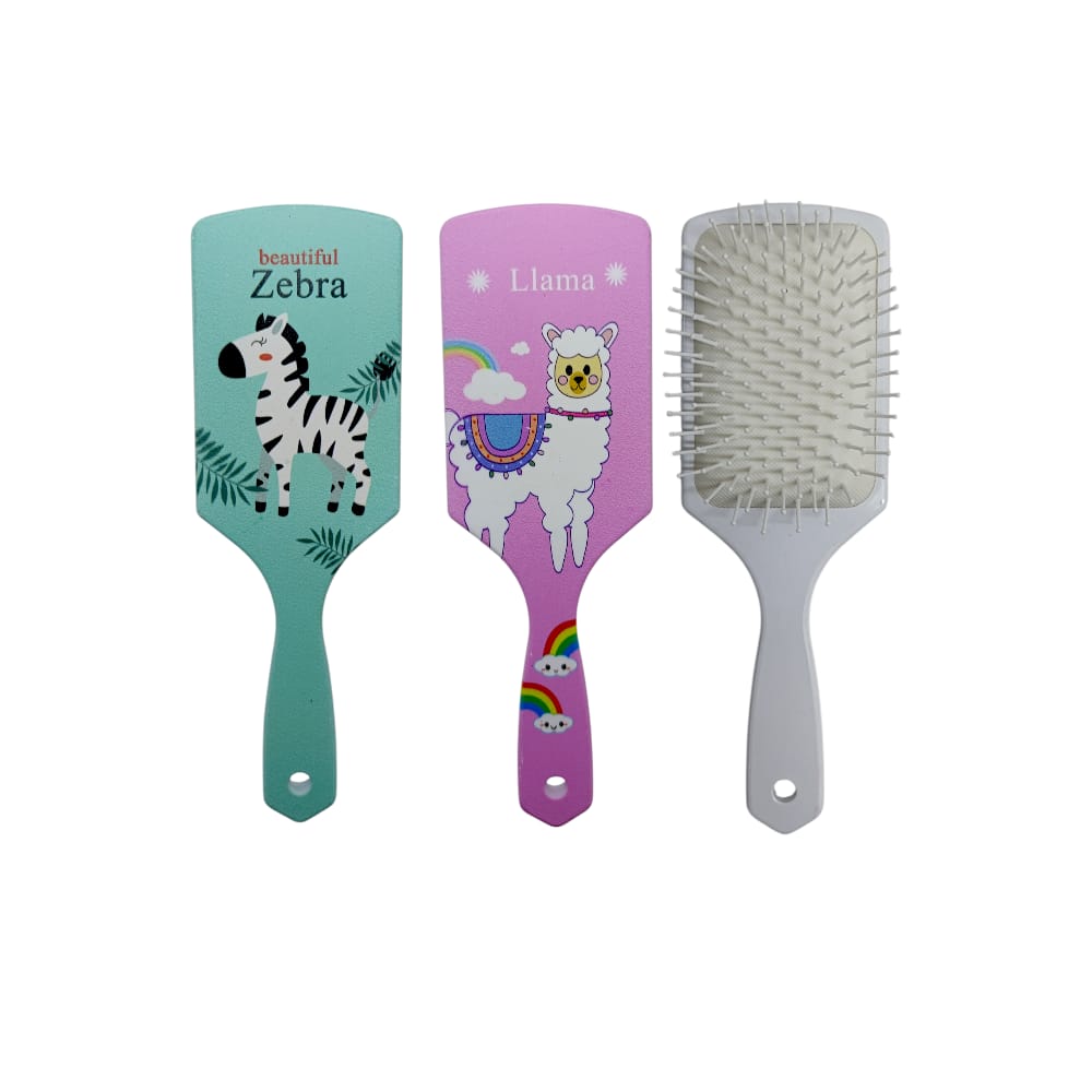 CEPILLO CUADRADO ESTAMPADO CEBRA BMR-6312-16