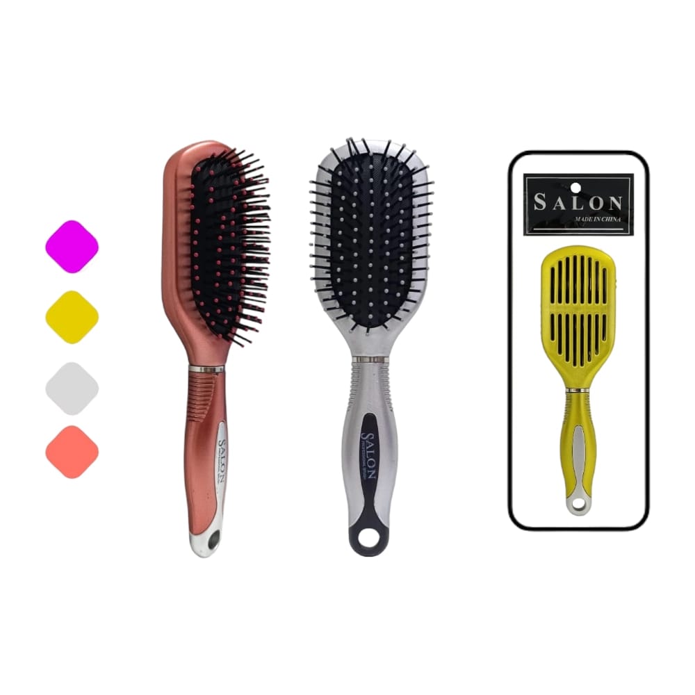 CEPILLO CABELLO METALIZADO SALON OVALADO BMR083 (CJX12)