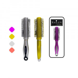 CEPILLO CABELLO METALIZADO SALON REDONDO BMR086 (CJX12)