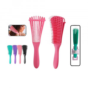 CEPILLO CURVO ANTIFRIZ COLORES DK-2304