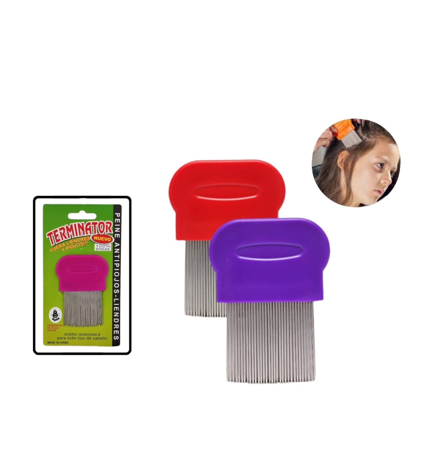 PEINE PARA PIOJOS DK-2731