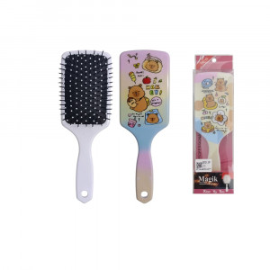 CEPILLO FINO CUADRADO ESTAMPADO CAPIBARA DK-3716 (CJAX12)