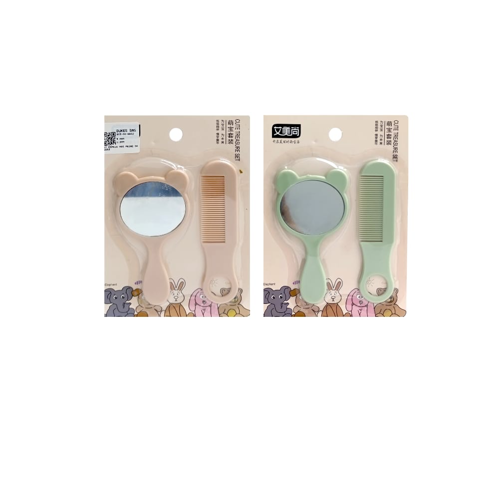 SET ESPEJO MAS PEINE EN BLISTER DK-6652 PQTX12