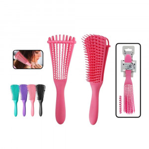 CEPILLO CURVO ANTIFRIZ COLORES L2694