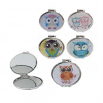 ESPEJO FIGURAS ESTAMPADO BUHO DK-1638 (CJX60)