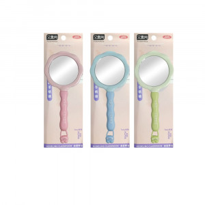 ESPEJO FLOR CON MANGO EN BLISTER DK-A225-3 (PQTX12)