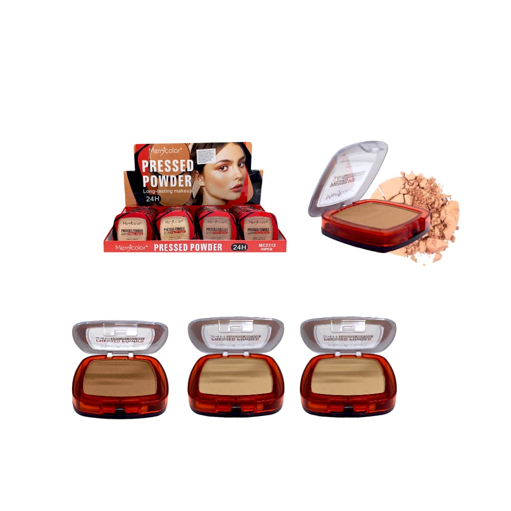 POLVO COMPACTO + ESPEJO Y APLICADOR MC2312 (CJAX24)