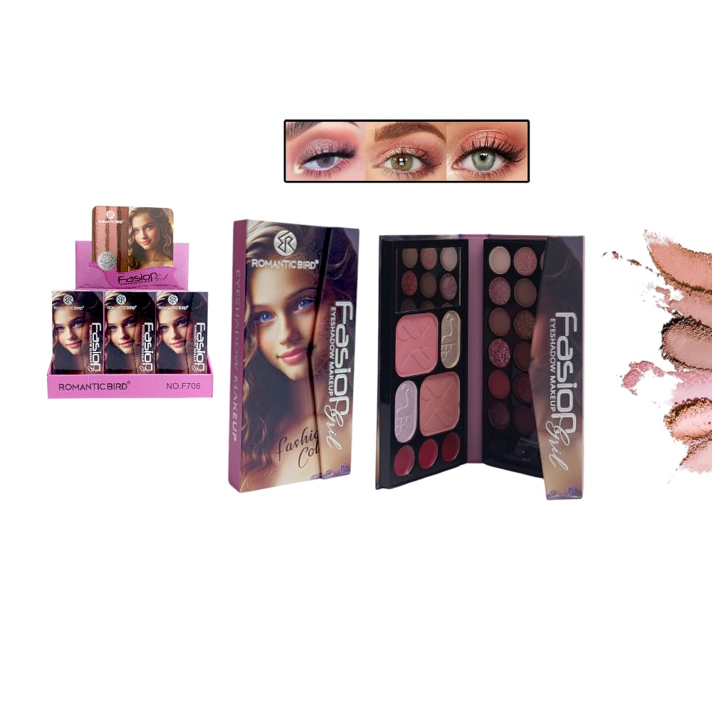 SOMBRA BILLETERA FASHION GIRL X25 TONOS F706 (CJAX24)