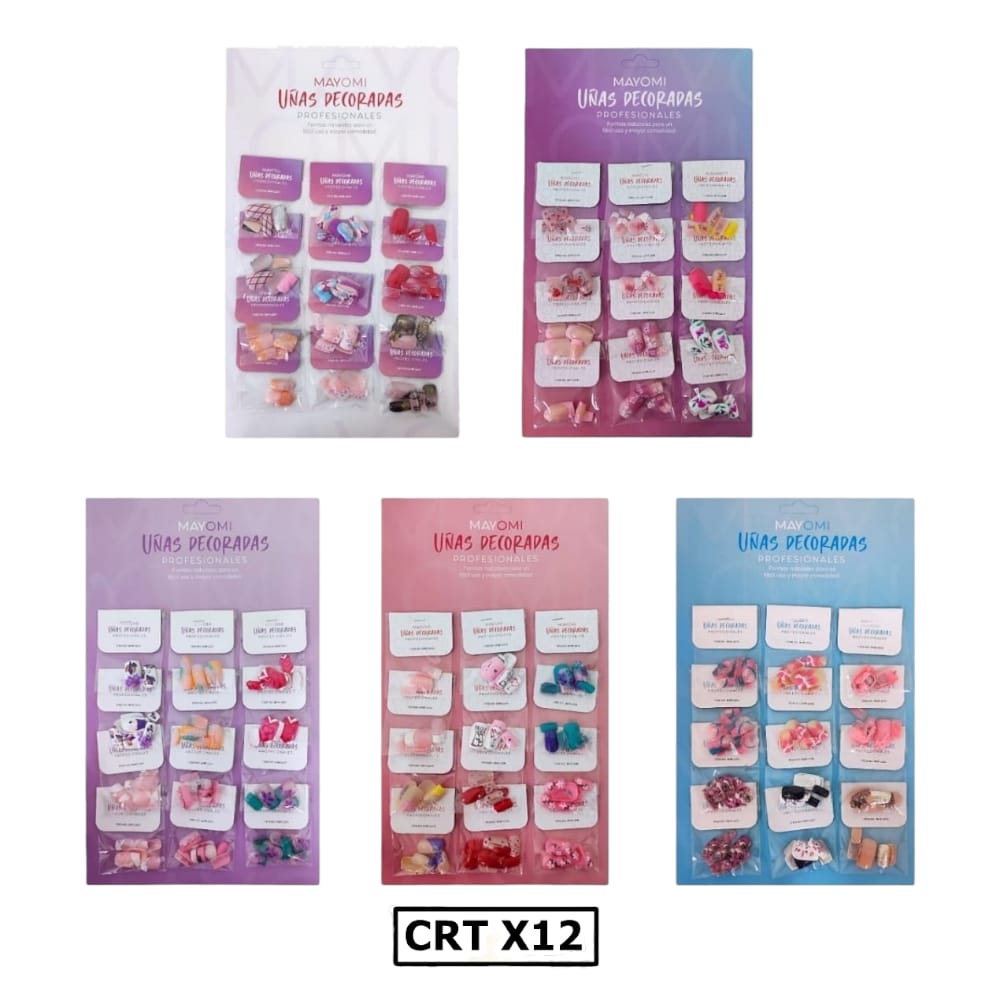 UÑA DECORADA MAYOMI BMR-2247/51 (CRTX12)