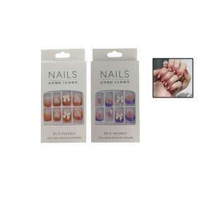 UÑAS POSTIZAS COLORES DK-LY-0012 (PQTX12)