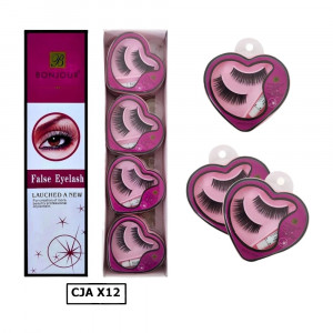 PESTAÑA CORAZON FUCSIA DK-2219-F/GCO-003/005 (CJX12)