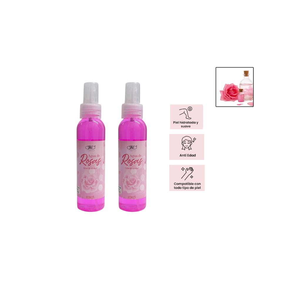 AGUA DE ROSAS PQ 120 ML