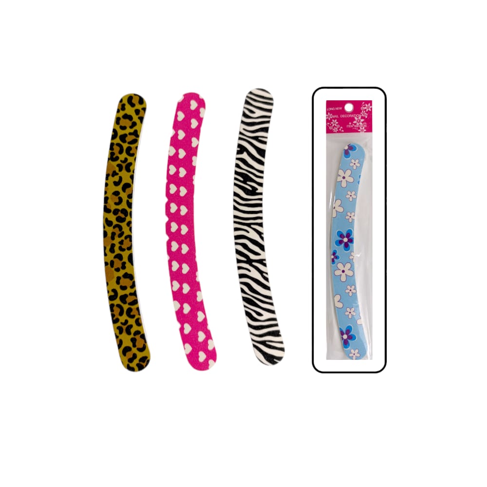 LIMA ESTAMPADA CURVA BMR-435 (PQTX12)