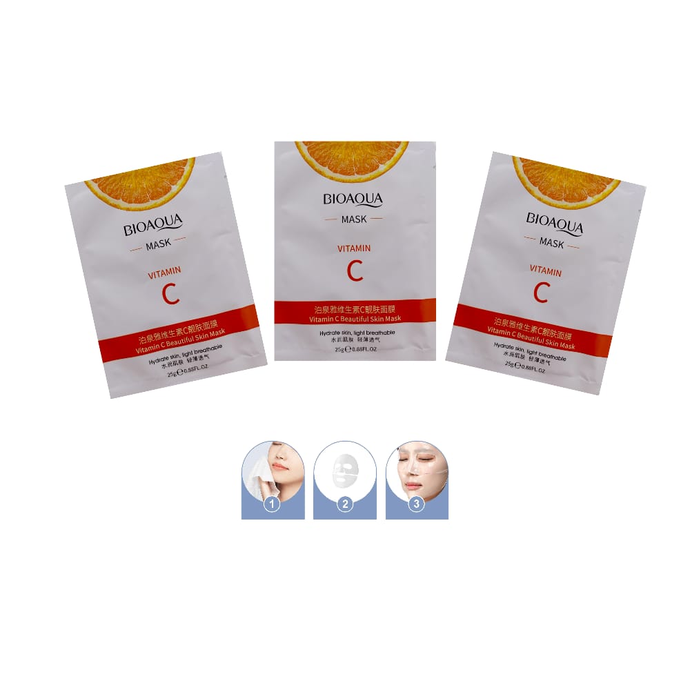 VELO FACIAL BIOAQUA VITAMINA C BQY02099