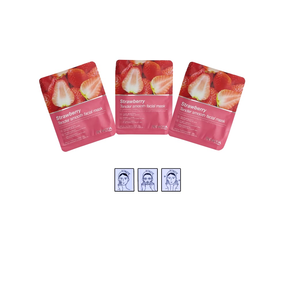 VELO FACIAL BIOAQUA STRAWBERRY BQY12418