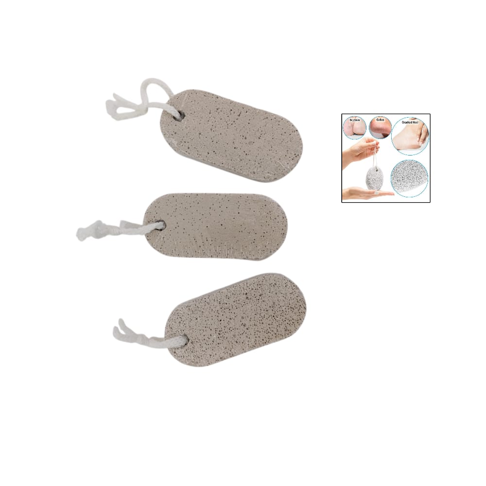 PIEDRA POME OVALADA BLANCA DK-3117 (PQTX12)