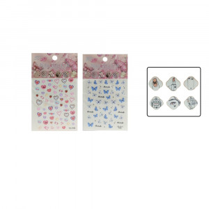 SET STICKER PARA UÑAS DK-3450