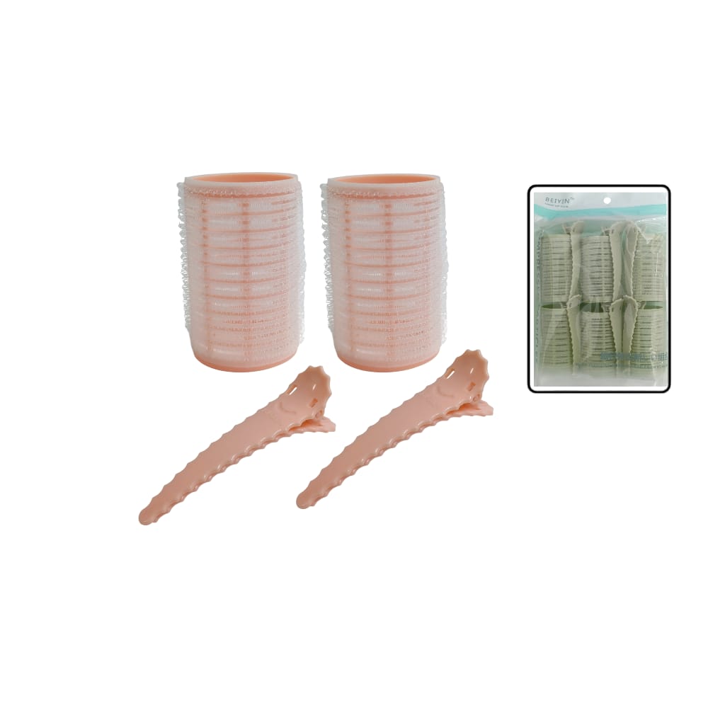 SET TUBOS PARA CRESPOS CON PINZA X6 DK-3556 (PQTX12)