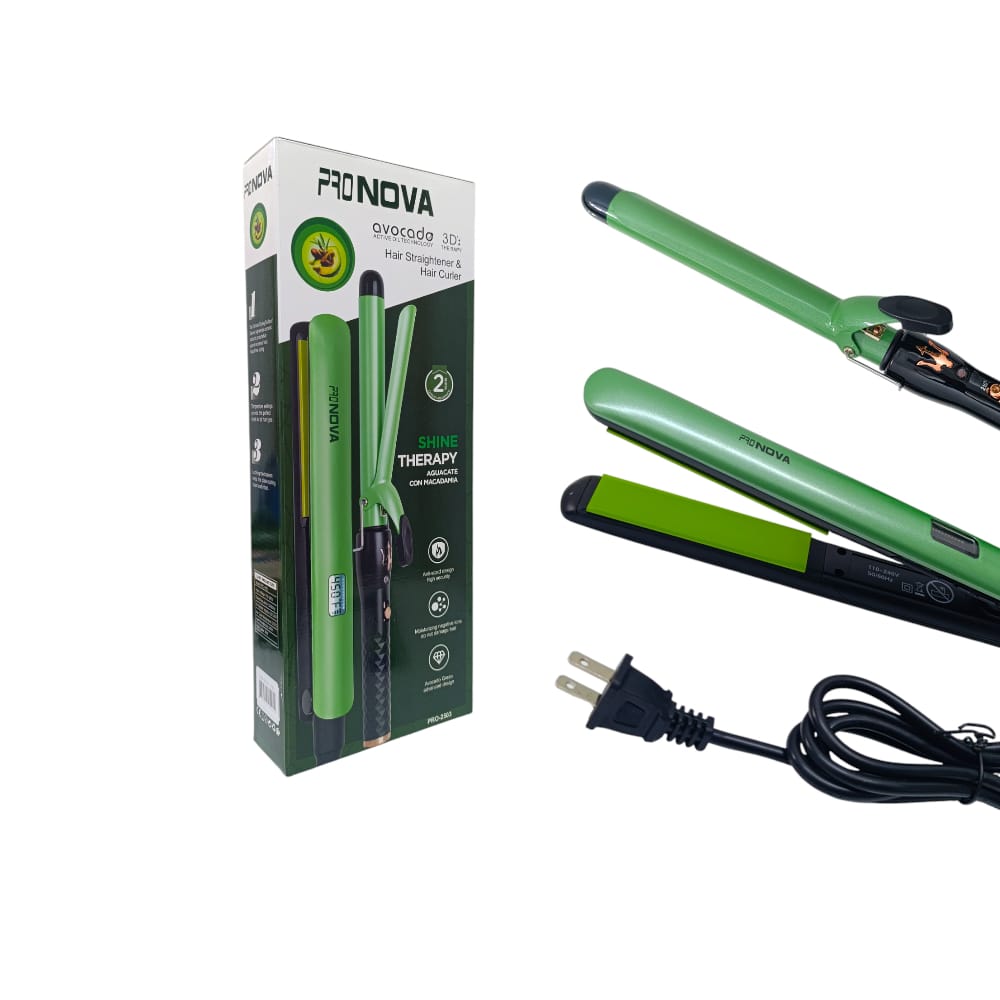 PLANCHA+ENCRESPADOR PARA CABELLO FINO DK-PRO-2503