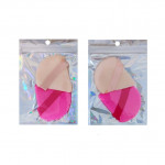 BORLA X2 PARA MAQUILLAJE COLORES DK101-5 (PQTX12)