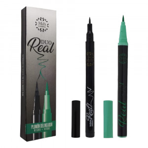 DELINEADOR VERDE + NEGRO PEN22V