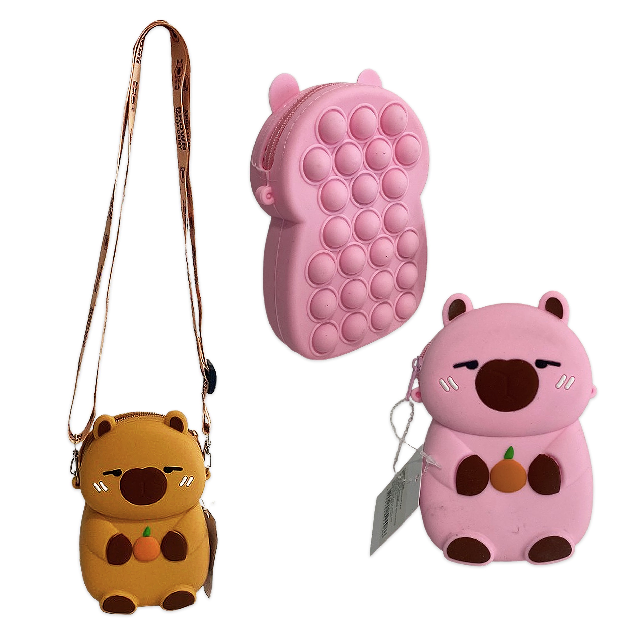 MONEDERO POP-IT CAPIBARA (PQTX12)