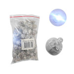 ESFERA MINI CON LUZ LED BLANCA 1.4CM (PQTX100)