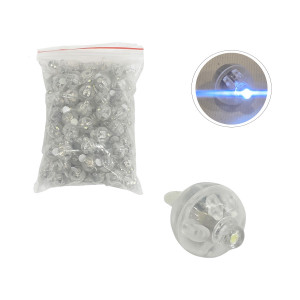 ESFERA MINI CON LUZ LED BLANCA 1.4CM (PQTX100)