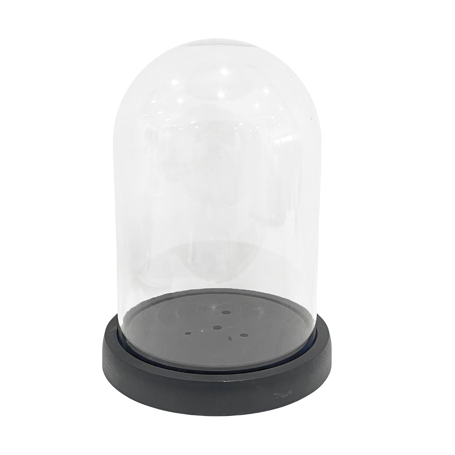 CAPSULA TRANSPARENTE CON BASE 9*20CM