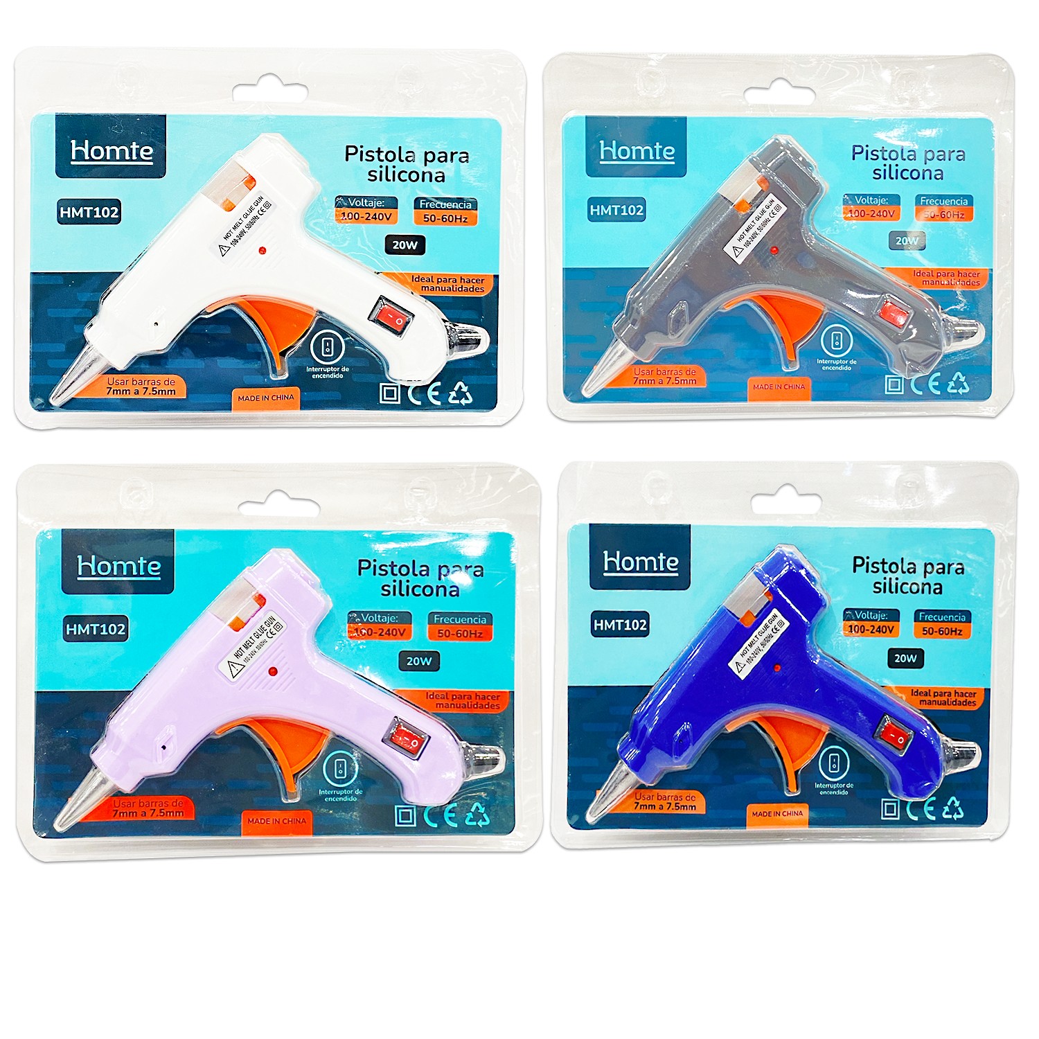 PISTOLA DE SILICONA 20W