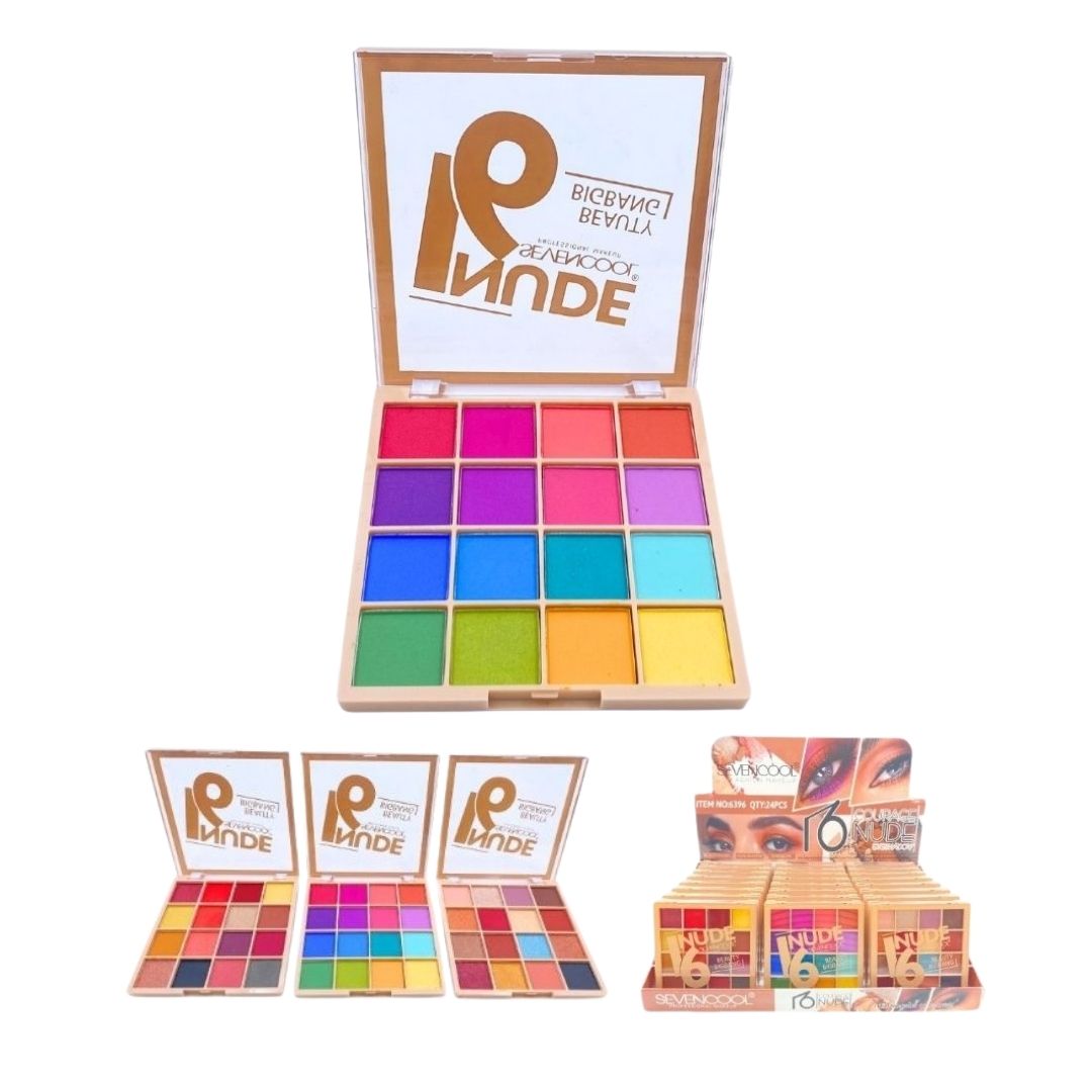 SOMBRA PARA OJOS SEVENCOOL*16 TONOS 6396 (CJ*24)