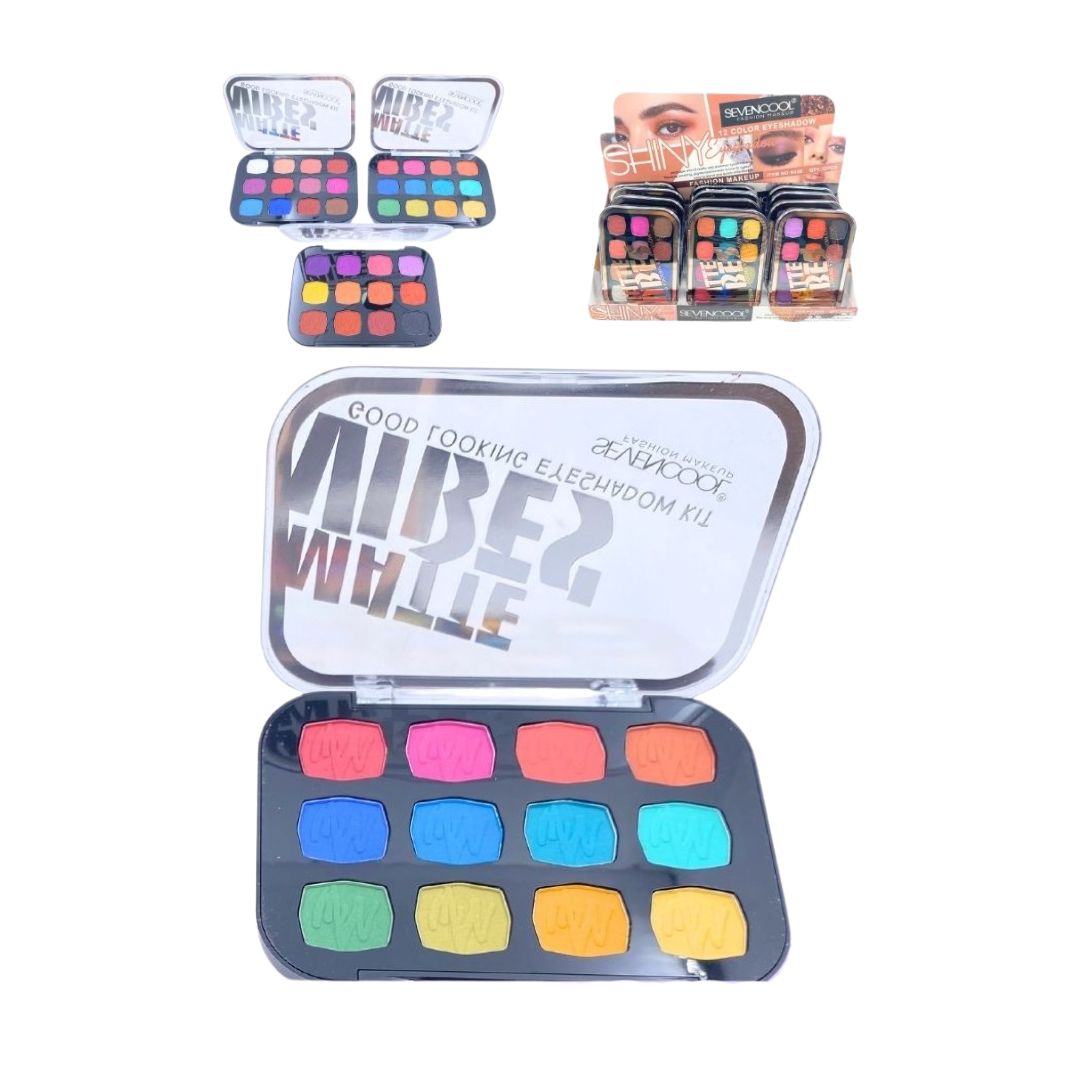 SOMBRA PARA OJOS SEVENCOOL*12 TONOS 6638B/6638 (CJ*12)