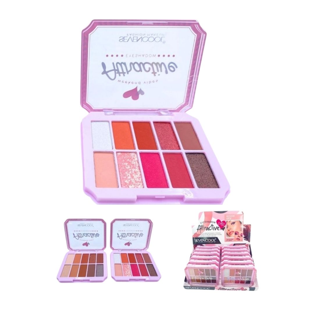 SOMBRA PARA OJOS SEVENCOOL*10 TONOS 6780B/6780 (CJ*12)