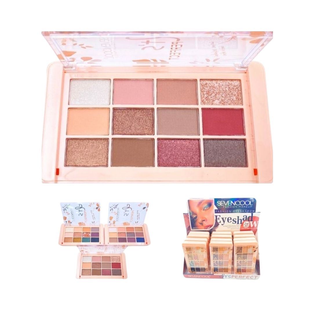 SOMBRA PARA OJOS SEVENCOOL*12 TONOS 6877A/6877 (CJ*12)