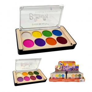 SOMBRA PARA OJOS EVER BEAUTY*8TONOS 7701E-F/7701E (CJ*12)